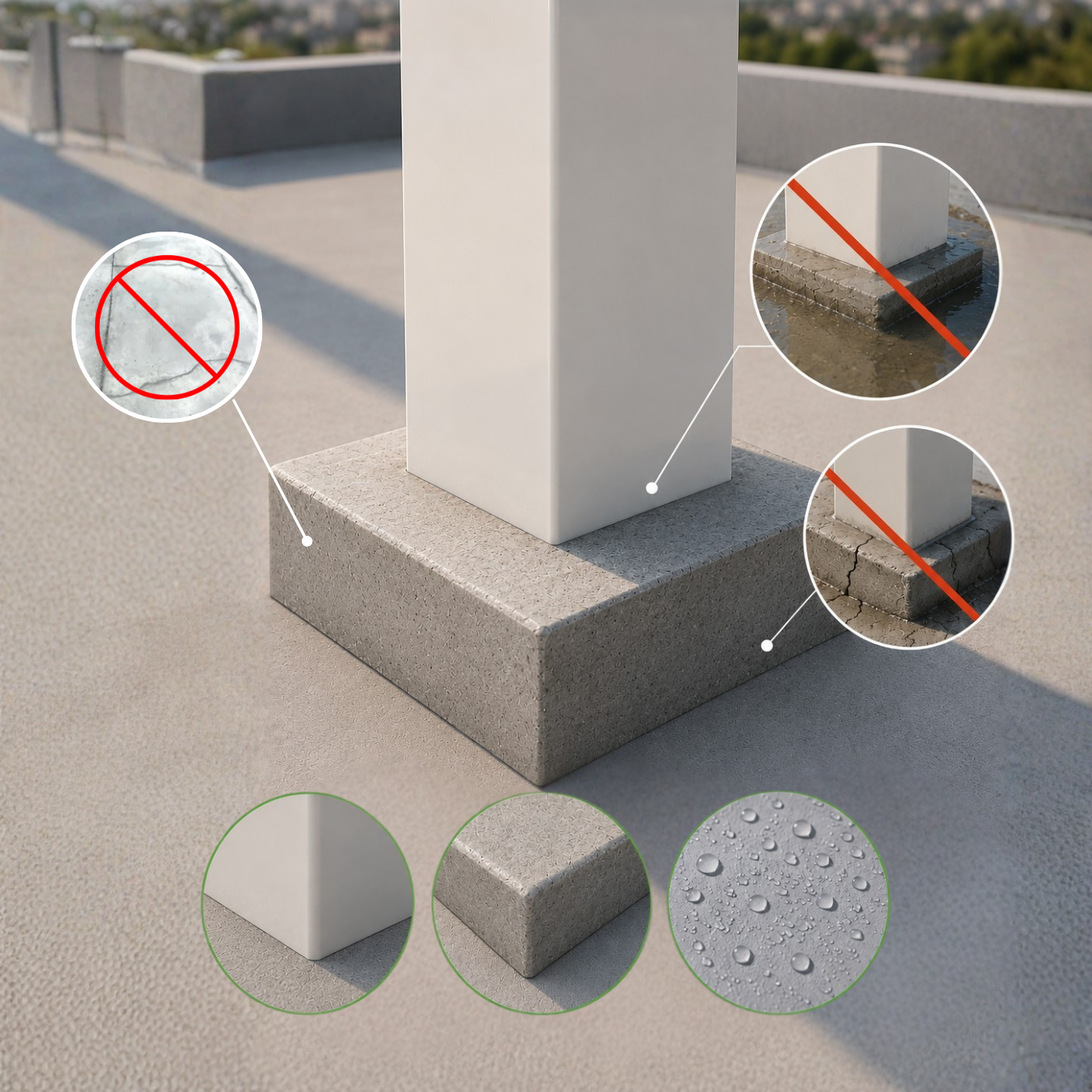 waterproofing-safe installation
